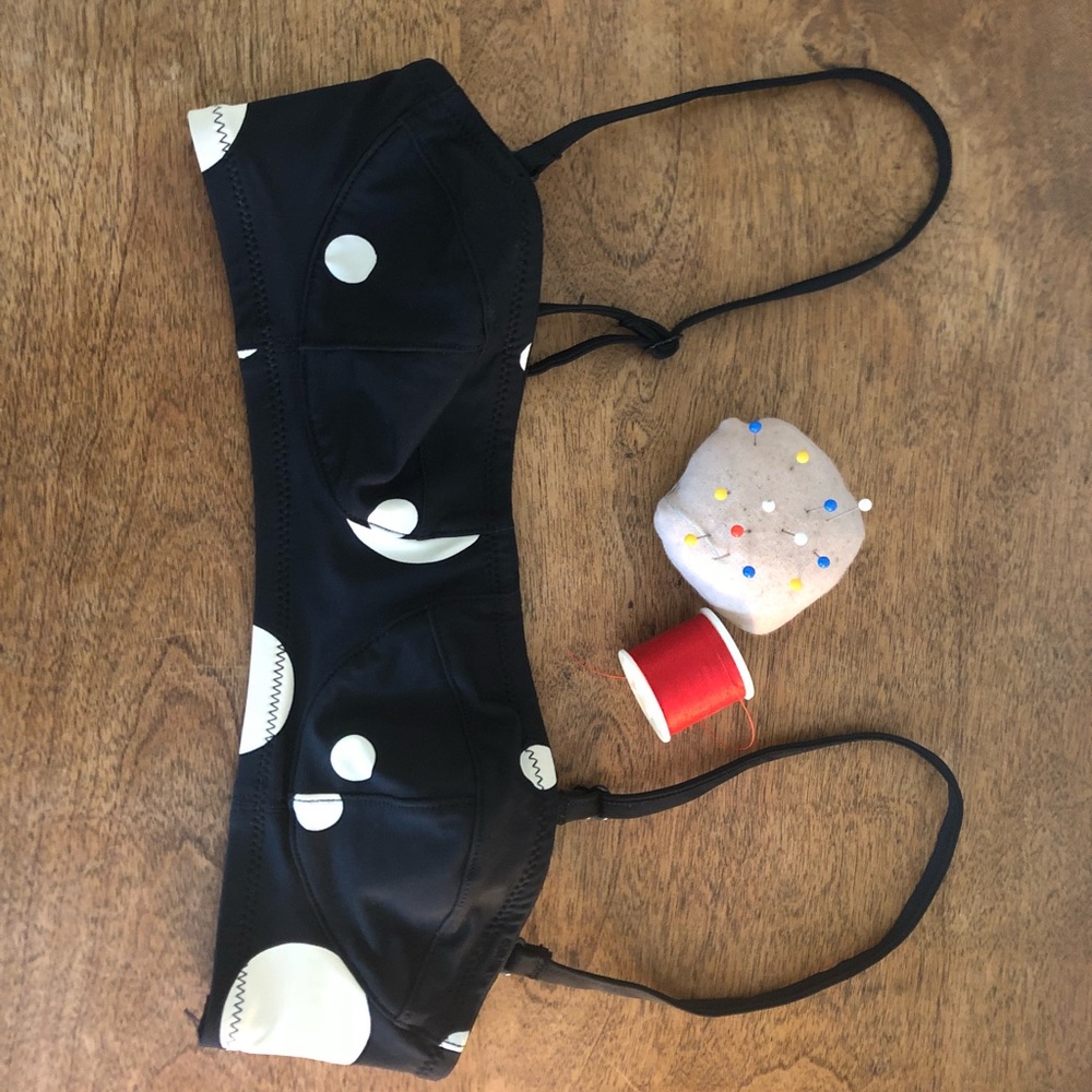 Monki • Polka Dot Bikini Top